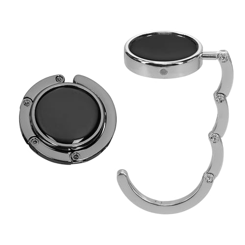 kwmobile Taschenhalter für Tisch - 2X Faltbare Antirutsch Handtaschenhalter Tisch Haken - Taschen Aufhänger - Geschenkidee Gadgets für Frauen - Taschenhaken Set kwmobile Taschenhalter für Tisch - 2X Faltbare Antirutsch Handtaschenhalter Tisch Haken - Taschen Aufhänger - Geschenkidee Gadgets für Frauen - Taschenhaken Set von kwmobile