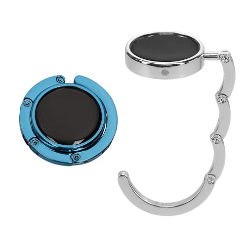 kwmobile Taschenhalter für Tisch - 2X Faltbare Antirutsch Handtaschenhalter Tisch Haken - Taschen Aufhänger - Geschenkidee Gadgets für Frauen - Taschenhaken Set kwmobile Taschenhalter für Tisch - 2X Faltbare Antirutsch Handtaschenhalter Tisch Haken - Taschen Aufhänger - Geschenkidee Gadgets für Frauen - Taschenhaken Set von kwmobile