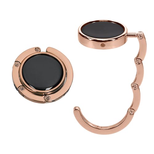 kwmobile Taschenhalter für Tisch - 2X Faltbare Antirutsch Handtaschenhalter Tisch Haken - Taschen Aufhänger - Geschenkidee Gadgets für Frauen - Taschenhaken Set kwmobile Taschenhalter für Tisch - 2X Faltbare Antirutsch Handtaschenhalter Tisch Haken - Taschen Aufhänger - Geschenkidee Gadgets für Frauen - Taschenhaken Set von kwmobile