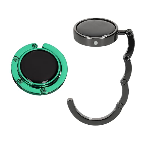 kwmobile Taschenhalter für Tisch - 2X Faltbare Antirutsch Handtaschenhalter Tisch Haken - Taschen Aufhänger - Geschenkidee Gadgets für Frauen - Taschenhaken Set kwmobile Taschenhalter für Tisch - 2X Faltbare Antirutsch Handtaschenhalter Tisch Haken - Taschen Aufhänger - Geschenkidee Gadgets für Frauen - Taschenhaken Set von kwmobile