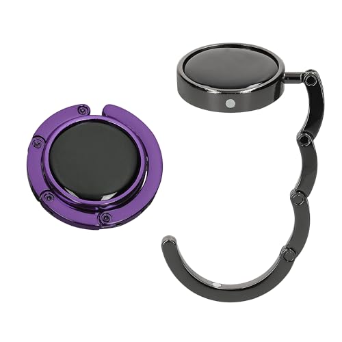 kwmobile Taschenhalter für Tisch - 2x Faltbare Antirutsch Handtaschenhalter Tisch Haken - Taschen Aufhänger - Geschenkidee Gadgets für Frauen - Taschenhaken Set kwmobile Taschenhalter für Tisch - 2x Faltbare Antirutsch Handtaschenhalter Tisch Haken - Taschen Aufhänger - Geschenkidee Gadgets für Frauen - Taschenhaken Set von kwmobile