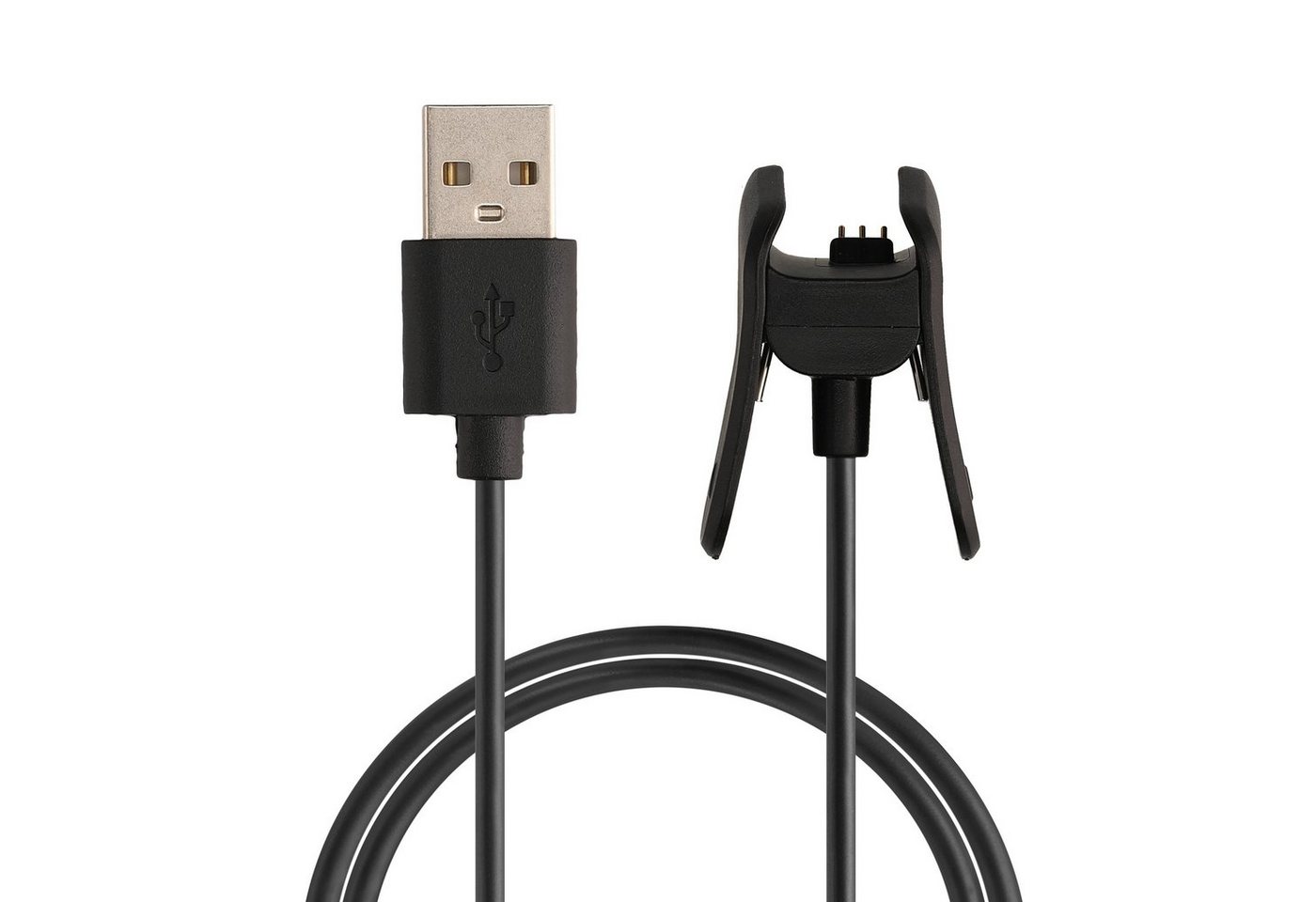 kwmobile USB Ladekabel für Garmin vivosmart 4 - Charger Elektro-Kabel, (9,00 cm), USB Lade Kabel für Garmin vivosmart 4 - Charger von kwmobile