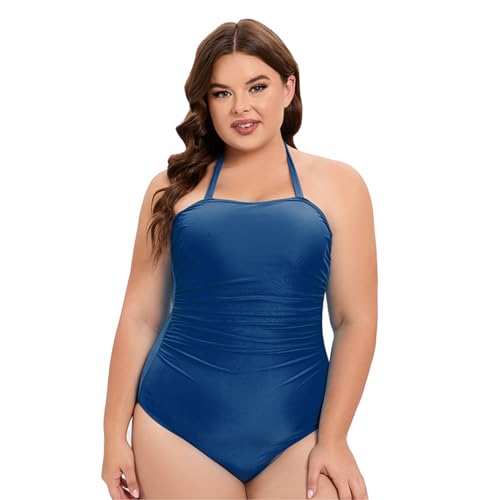 kwoifioy Damen Badebekleidung Mit Neckholder Und Neckholder Weiblicher Badeanzug Push Up Badeanzug 1-teiliger Badeanzug Für Den Urlaub Strandkleidung von kwoifioy