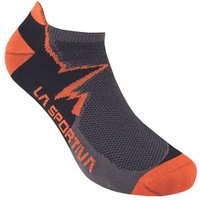 Climbing Socks, Climbing Footwear, XL, Carbon/Hawaiian Sun (Grey) - La Sportiva von la sportiva