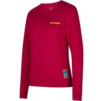 LA SPORTIVA Damen Sweatshirt Climbing on the Moon Sweatshirt W von la sportiva