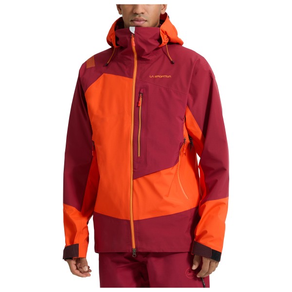 La Sportiva - Alpine Guide GTX Jacket - Hardshelljacke Gr S rot von la sportiva