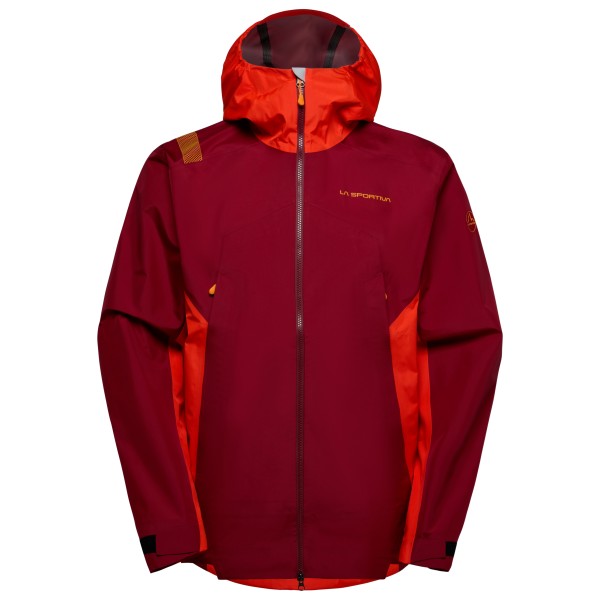 La Sportiva - Discover Shell Jacket - Regenjacke Gr S rot von la sportiva