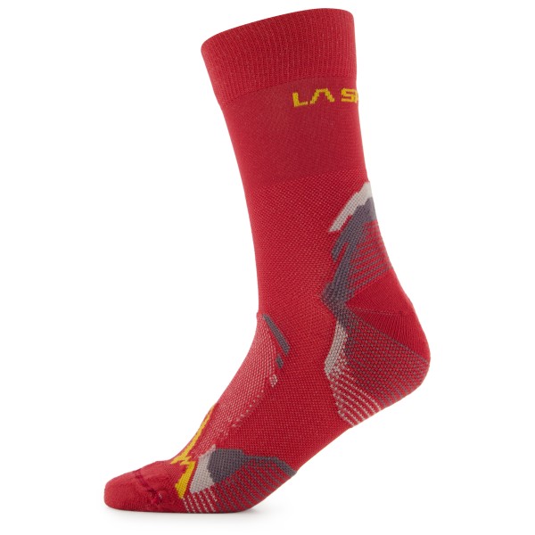 La Sportiva - Hike Tech Socks - Wandersocken Gr S rot von la sportiva