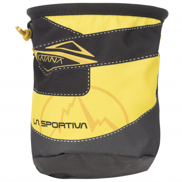 La Sportiva - Katana Chalk Bag - Chalkbag Gr One Size schwarz/orange La Sportiva - Katana Chalk Bag - Chalkbag Gr One Size schwarz/orange von la sportiva