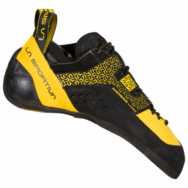 La Sportiva - Katana Laces - Kletterschuhe Gr 46 schwarz/gelb/oliv von la sportiva