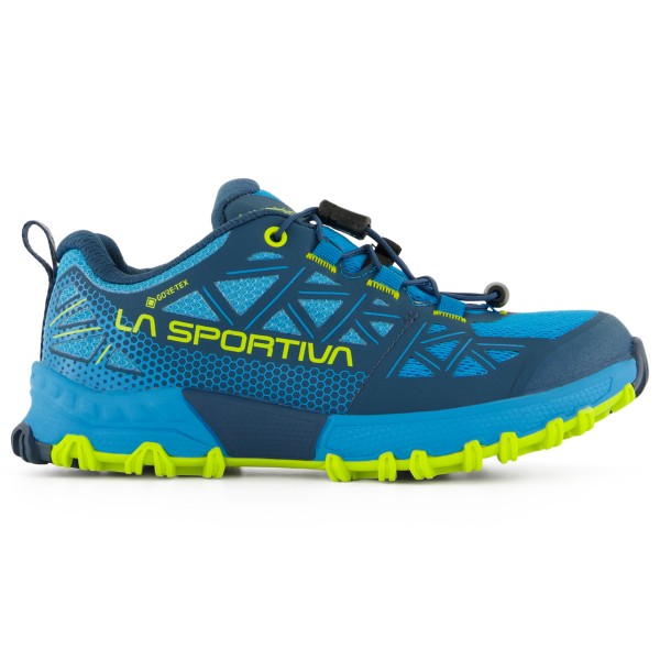 La Sportiva - Kid's Bushido II GTX - Trailrunningschuhe Gr 26;27;28;29;30;31;32;33;34;35 blau;bunt;rot von la sportiva