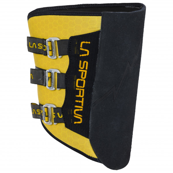 La Sportiva - Laspo Knee Pad Gr One Size schwarz/gelb von la sportiva
