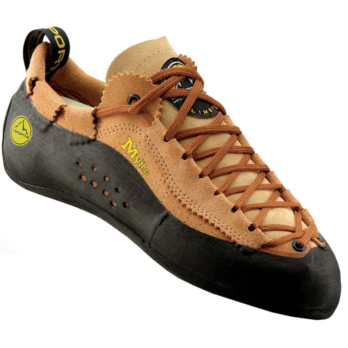 La Sportiva Mythos Herren (Hellbraun 46,5 Größe) Kletterschuhe von la sportiva