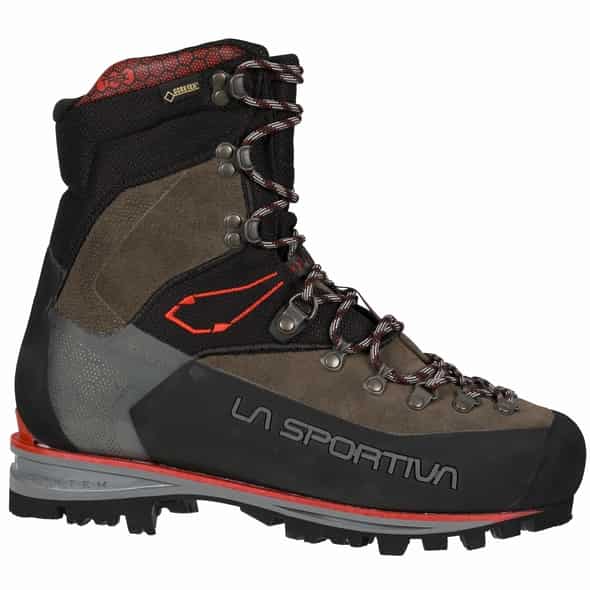 La Sportiva Nepal Trek Evo GTX Herren Wanderschuhe (Anthrazit 43,5 EU)  Typ D (Hochalpine Bergstiefel) Hochtourenschuhe von la sportiva