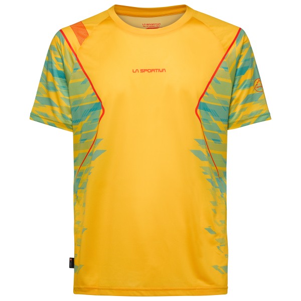 La Sportiva - Pacer T-Shirt - Laufshirt Gr XXL gelb von la sportiva