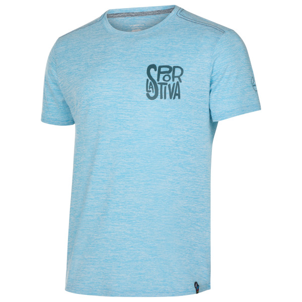 La Sportiva - Pocket Logo T-Shirt - T-Shirt Gr L blau von la sportiva