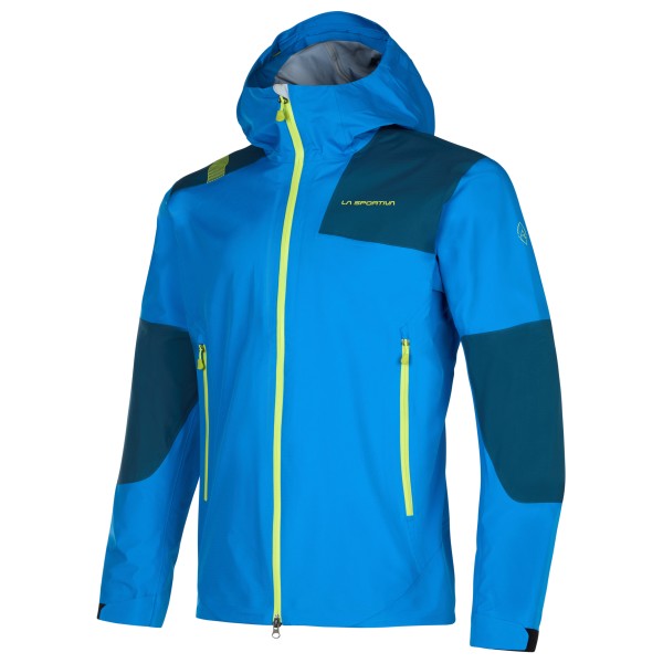 La Sportiva - Roseg GTX Jacket - Regenjacke Gr L blau von la sportiva