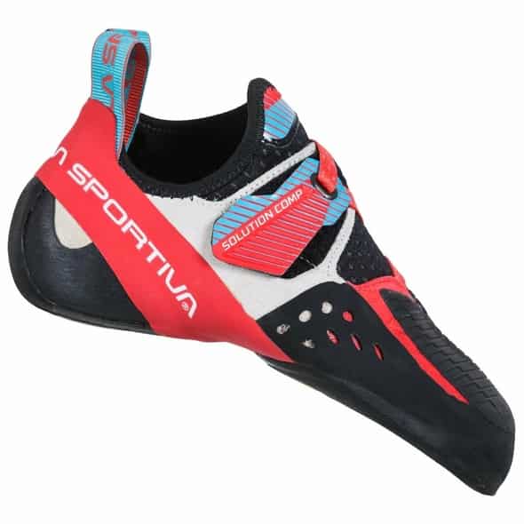 La Sportiva Solution Comp Damen Kletterschuhe (Fuchsia 40 EU) Kletterschuhe von la sportiva