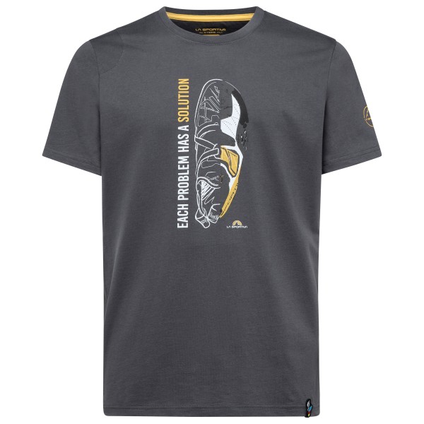 La Sportiva - Solution - T-Shirt Gr XL grau/blau von la sportiva