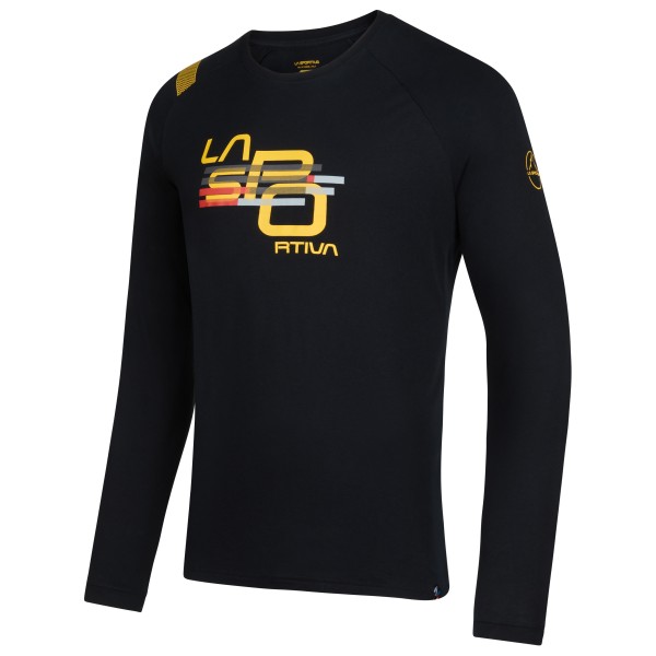 La Sportiva - Stripe Cube Long Sleeve - Longsleeve Gr S schwarz von la sportiva