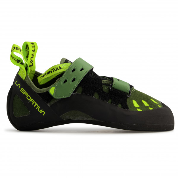 La Sportiva - Tarantula - Kletterschuhe Gr 49,5 schwarz/oliv von la sportiva