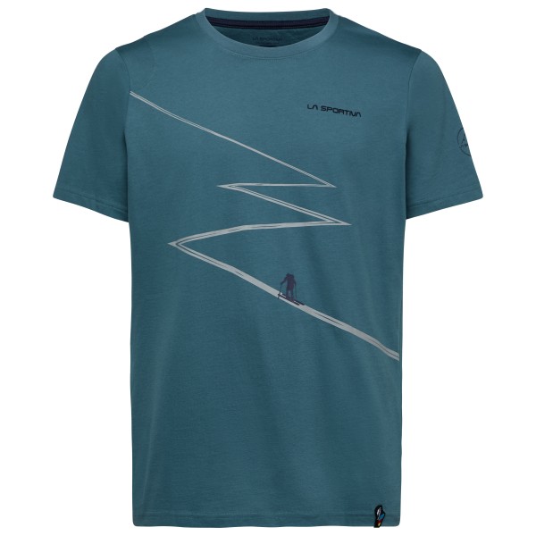 La Sportiva - Track T-Shirt - T-Shirt Gr S blau von la sportiva