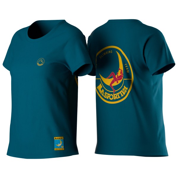 La Sportiva - Women's Climbing On The Moon - T-Shirt Gr XS blau La Sportiva - Women's Climbing On The Moon - T-Shirt Gr XS blau von la sportiva
