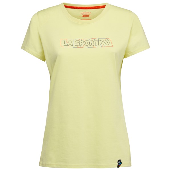La Sportiva - Women's Outline - T-Shirt Gr L gelb von la sportiva