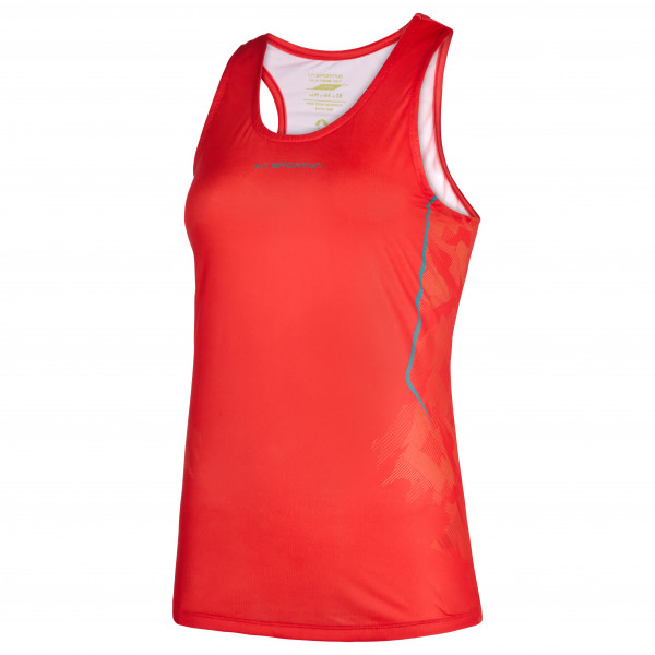 La Sportiva - Women's Pacer Tank - Laufshirt Gr L;M;S;XL;XS blau;rot von la sportiva
