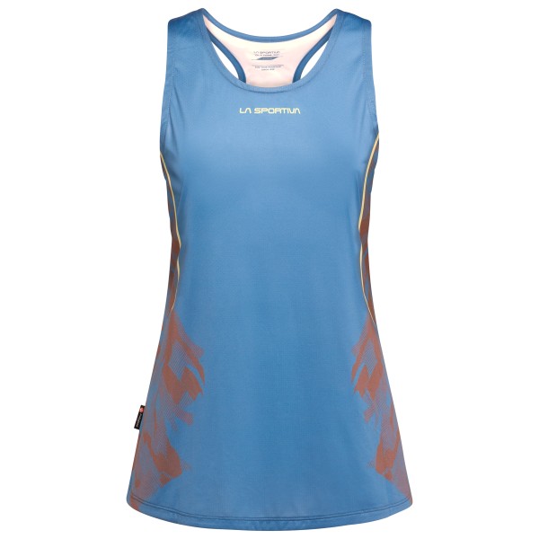 La Sportiva - Women's Pacer Tank - Laufshirt Gr L blau von la sportiva