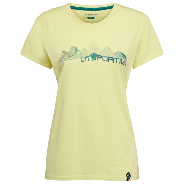 La Sportiva - Women's Peaks - T-Shirt Gr XS gelb von la sportiva
