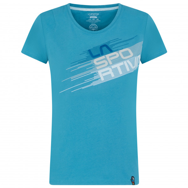 La Sportiva - Women's Stripe Evo - T-Shirt Gr S blau von la sportiva