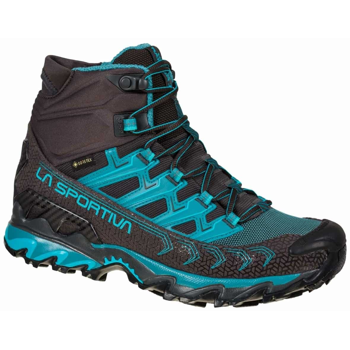 La Sportiva Ultra Raptor II Mid Wide GTX Damen Multifunktionsschuhe (Anthrazit 39,5)  Typ AB (Leichtwanderstiefel) Trekkingschuhe von la sportiva