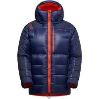 Olympus Tech Down Parka, Style S16, Farbe 643322 Deep Sea/Cherry Tomato, Größe L, La Sportiva von la sportiva