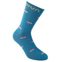 Outdoor Fun Socks, Climbing Footwear, M, Turchese/Fucsia (Blue) - La Sportiva von la sportiva