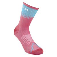 Sky Socks, Style 69X, Farbe 402602 Hibiscus/Malibu Blue, Größe S, La Sportiva von la sportiva