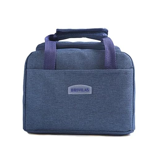 lanmai Lunchpaket Tragbare Mittagstasche Isolierte Oxford Lunchbox Student Unisex Thermals Bag Handtasche Folie Reis Mahlzeit Pack Tasche Kühltasche von lanmai