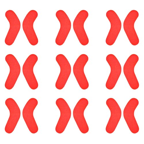 18 Stück Ski & Snowboard Boots Fitting Pads, 9 x 2,5 x 0,3 cm Schaumstoffpolsterung für Skischuhe Weiche Schuh-Befestigungspads Selbstklebende Schaumstoff-Schuhpolstereinlagen für Snowboarden (Rot) 18 Stück Ski & Snowboard Boots Fitting Pads, 9 x 2,5 x 0,3 cm Schaumstoffpolsterung für Skischuhe Weiche Schuh-Befestigungspads Selbstklebende Schaumstoff-Schuhpolstereinlagen für Snowboarden (Rot) von lasuroa