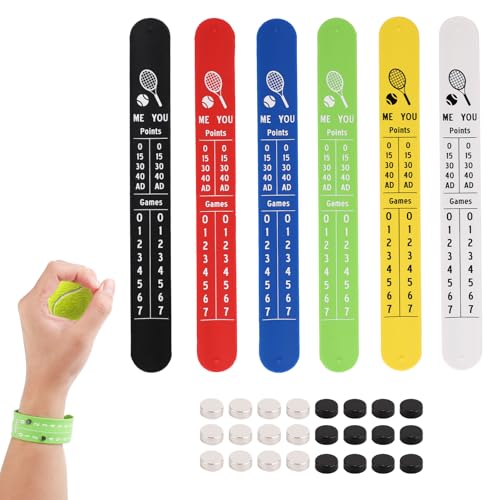 6stk Tragbare Tennis-Punktezähler, Kleine Tennis-Anzeigetafel für das Armband Leichte Tennisplatz Punktezähler Mini Punktezähler zum Aufzeichnen von Spielständen 6stk Tragbare Tennis-Punktezähler, Kleine Tennis-Anzeigetafel für das Armband Leichte Tennisplatz Punktezähler Mini Punktezähler zum Aufzeichnen von Spielständen von lasuroa