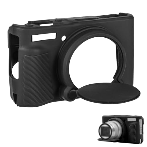 Silikonhülle für Canon Powershot SX740 / SX730, Schwarze Weiche Kameraschutzhülle Waschbar Leichtes Kamera Abdeckungszubehör Silikonhülle für Canon Powershot SX740 / SX730, Schwarze Weiche Kameraschutzhülle Waschbar Leichtes Kamera Abdeckungszubehör von lasuroa