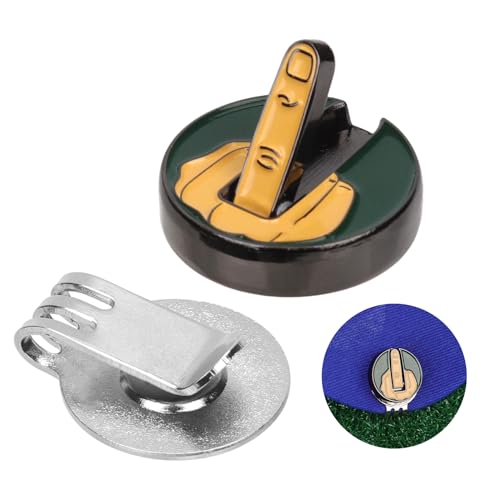 lasuroa Golf Magnetisch Hut Clip, Golfball Marker Clip Lustiger Golfball-Marker mit DREI-Zahn-Kappen-Clip-Magnet Golf-Zubehör-Geschenke für Golf-Enthusiasten lasuroa Golf Magnetisch Hut Clip, Golfball Marker Clip Lustiger Golfball-Marker mit DREI-Zahn-Kappen-Clip-Magnet Golf-Zubehör-Geschenke für Golf-Enthusiasten von lasuroa
