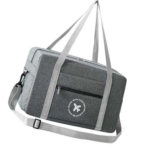 Reisetasche Faltbare Gepäcktasche Wasserdicht Große Tragetasche Mit Trolley Hülle Fluglinien Tasche Für Damen Und Herren Fitnessstudio Über Nacht von lazyfun