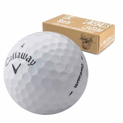 50 Callaway Warbird | Lakeballs | Golfbälle | Qualität | AAAA - AAA | im Netzbeutel von lbc-sports