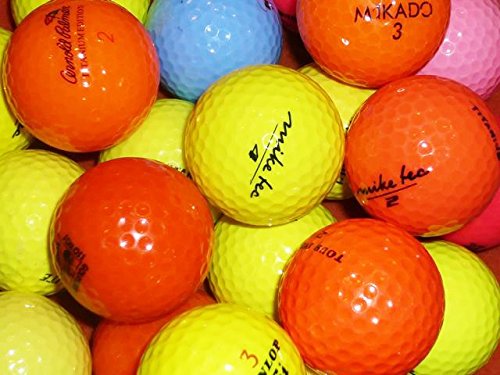 lbc-sports 25 Bunte Golfbälle Marken-Mix -AAAA - AAA - bunt - Lakeballs - gebrauchte Golfbälle - Teichbälle lbc-sports 25 Bunte Golfbälle Marken-Mix -AAAA - AAA - bunt - Lakeballs - gebrauchte Golfbälle - Teichbälle von lbc-sports