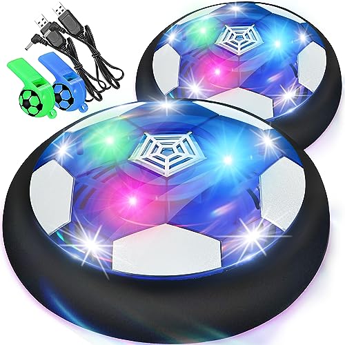 lenbest 2er Set Air Power Fußball - Fussball Geschenke Jungen - Spielzeug ab 3 4 5 6 Jahre Junge - Led Fussball Kinder - Wiederaufladbar Indoor Fußball - Geschenk Junge 7 8 9 10 Jahre - Hover Ball lenbest 2er Set Air Power Fußball - Fussball Geschenke Jungen - Spielzeug ab 3 4 5 6 Jahre Junge - Led Fussball Kinder - Wiederaufladbar Indoor Fußball - Geschenk Junge 7 8 9 10 Jahre - Hover Ball von lenbest
