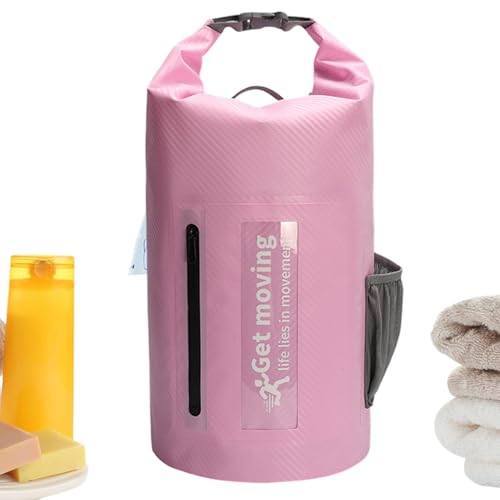 lencyotool Wasserdichter Packsack, wasserdichte Tasche zum Kajakfahren - Kajak-Trockentasche, Schwimmtasche - Marine Dry Bags Umhängetasche, wasserdichte Tasche Kohlefaser-Schwimmrucksack zum von lencyotool