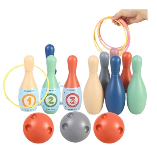 lerwliop Bowlingball Spielspielzeug für Kinder, Realismus, Erfolgserlebnisse, die EIN einfaches Spielen zu Hause ermöglichen, ABS Spiele für Kinder, Spiel für Kinder, Typ+2 von lerwliop