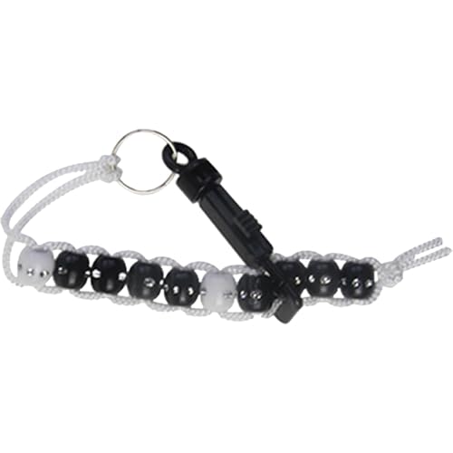 leryveo Golf-Score-Zähler mit Strassperlen,Golf-Score-Zähler | Golf Counter Armband - Putting Score Counter Trainingszubehör, Golf Beads Score Counter mit Clip für Golfliebhaber von leryveo