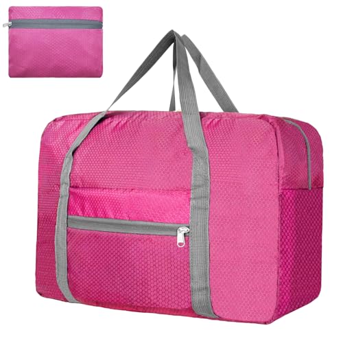 Easyjet Airlines Kabinentasche, 45 x 36 x 20 cm, Untersitz-Reisetasche, faltbar, Handgepäck, Reisetasche für Damen und Herren, rose, Without Shoulder Strap, Reisetasche von lifwimner