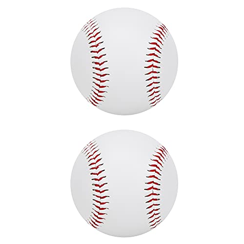 lihsong 2 Stücke PU-elastische Weiche Füllung Trainning Verschleißfeste Basis Ball Schlagübung Softball Legierung Bat Hit (Softball) von lihsong